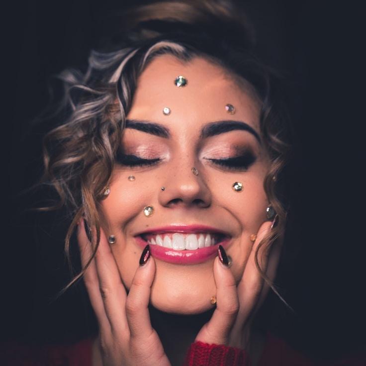 Alexandra Rivera, Lead Design Curator at Scalable Operations Framework, reviewing corporate floral arrangements